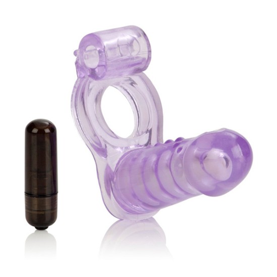 Picture of Double Diver Dual Penetration Vibrating Cock Ring