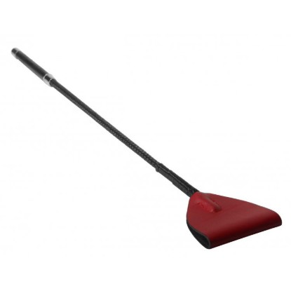 Picture of Red Leather Riding Crop