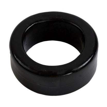 Picture of TitanMen Stretch-to-Fit Cock Ring- Black