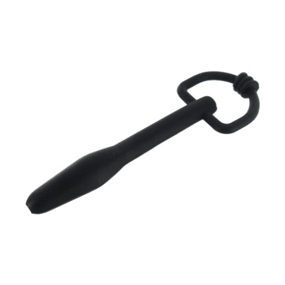 Picture of Silicone Cum-Thru D-Ring Penis Plug