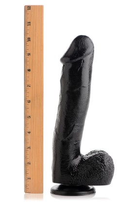 Picture of Mighty Midnight 10 Inch Dildo with Suction Cup