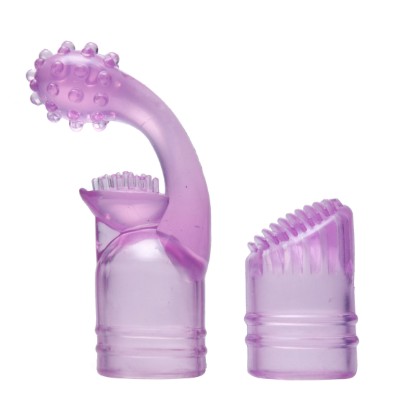 Picture of Wand Essentials 2 Piece Attachment Kit - Purple