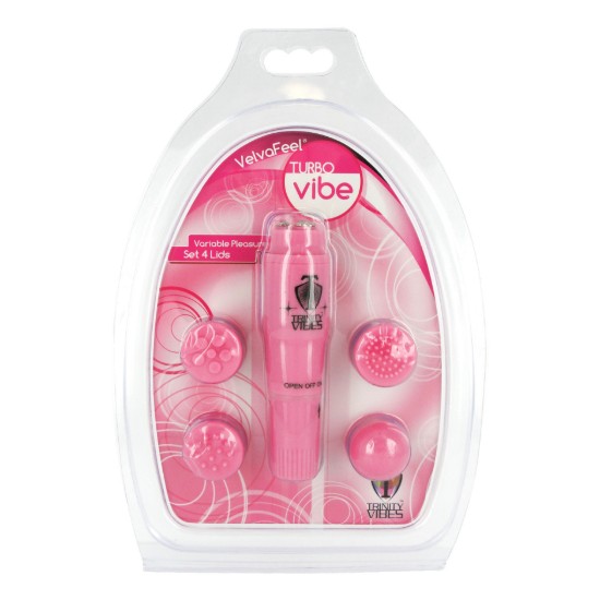 Picture of VelvaFeel Pink Turbo Massager - Packaged