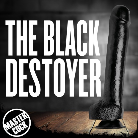 Picture of The Black Destroyer Huge 17 Inch Dildo