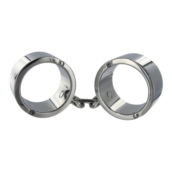 Picture of Chrome Wrist Shackles - MediumLarge