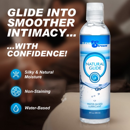 Picture of CleanStream Water-Based Anal Lube 8 oz