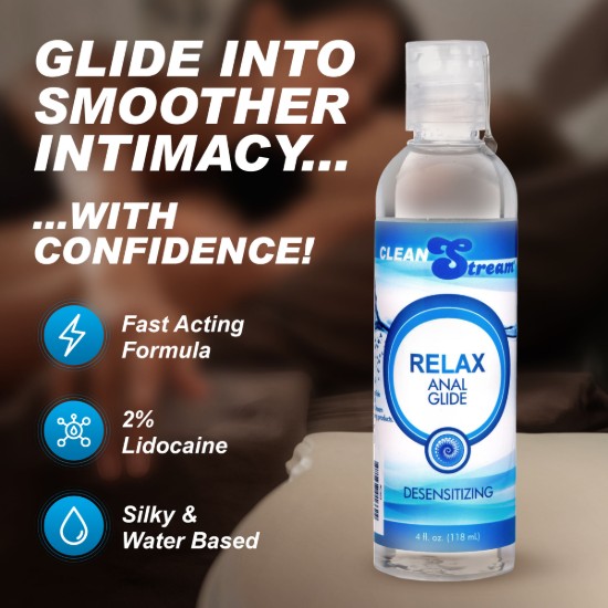 Picture of CleanStream Relax Desensitizing Anal Lube 4 oz