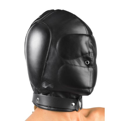 Picture of Padded Leather Hood - MediumLarge