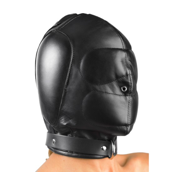 Picture of Padded Leather Hood - SmallMedium