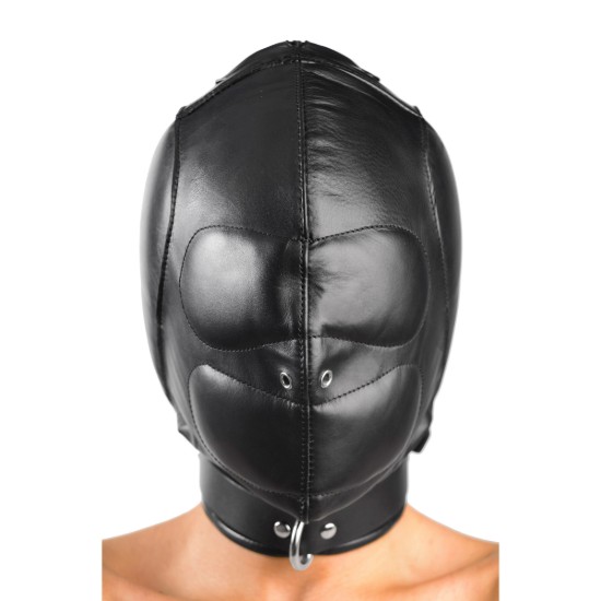 Picture of Padded Leather Hood - SmallMedium
