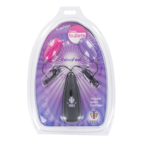 Picture of Trinity VelvaFeel Fuschian Twin Bullets