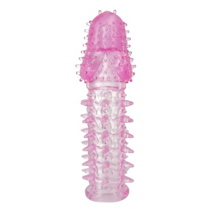 Picture of Textured Penis Extender and Vibe Sleeve