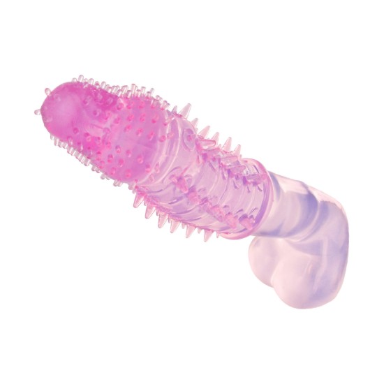 Picture of Textured Penis Extender and Vibe Sleeve