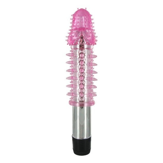 Picture of Textured Penis Extender and Vibe Sleeve