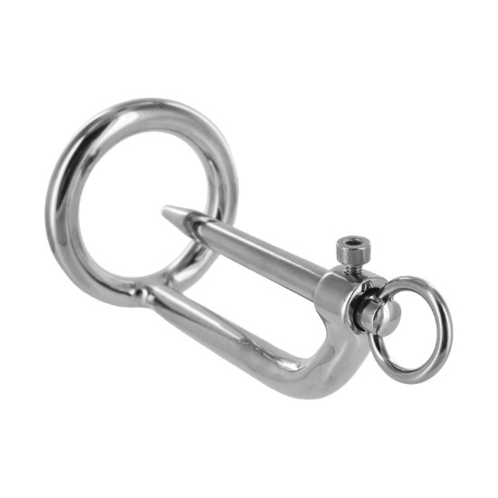 Picture of Stainless Steel Cock Ring and Urethral Plug