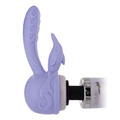 Picture of Dual Pleasure Silicone Dolphin Wand Attachment