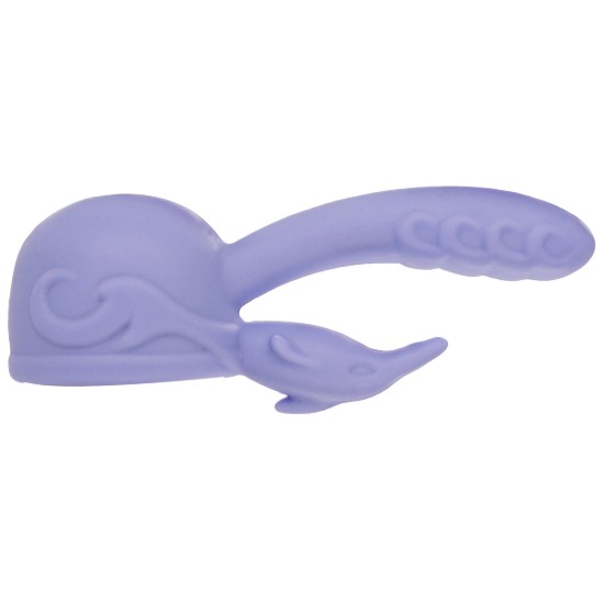 Picture of Dual Pleasure Silicone Dolphin Wand Attachment