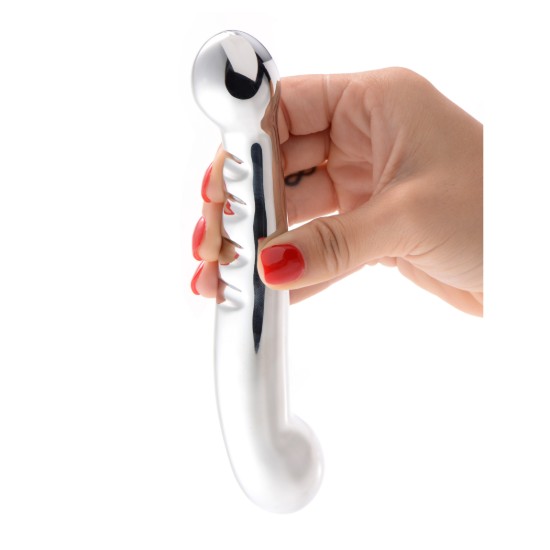 Picture of Steel Elegance Dual Ended Dildo