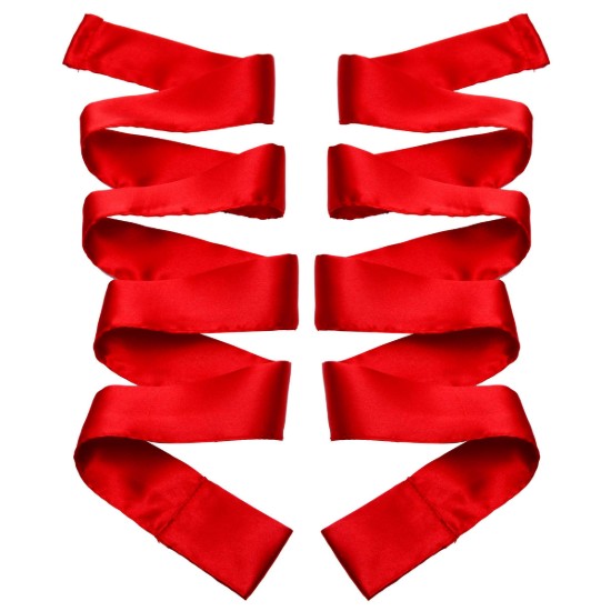 Picture of Scarlet Red Satin Sash Set