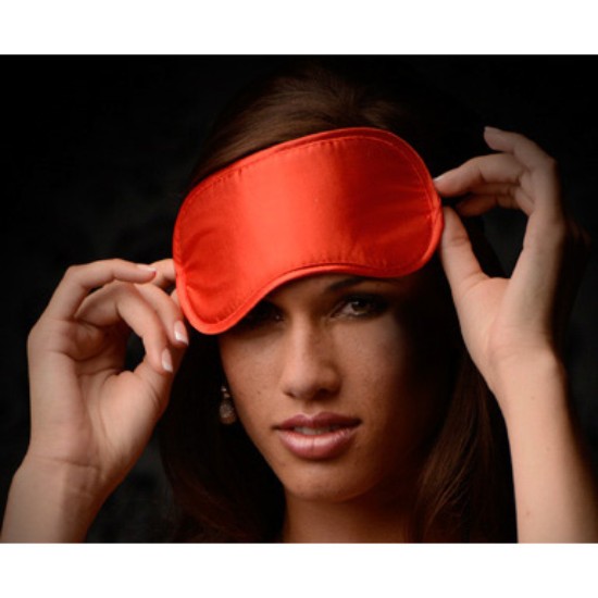 Picture of Le Boheme Satin Blindfold - Red