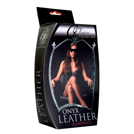Picture of Onyx Leather Blindfold