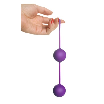 Picture of Twin Silicone BenWa Beads - Purple