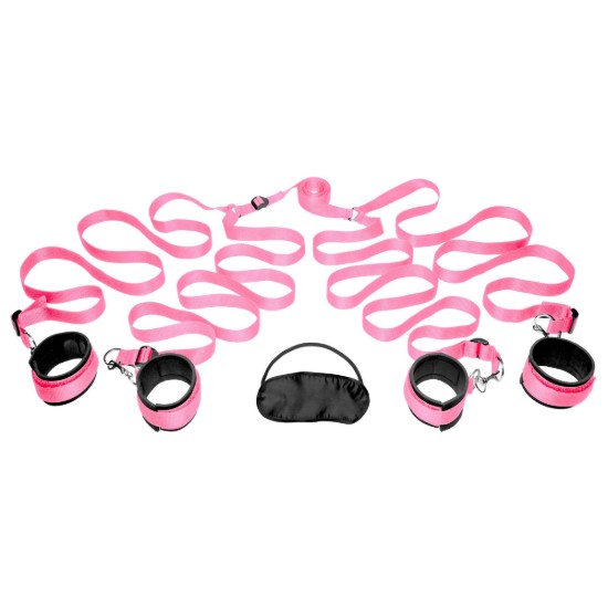 Picture of Frisky Pink Bedroom Restraint Kit