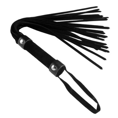 Picture of Short Vegan Leather Flogger - Black