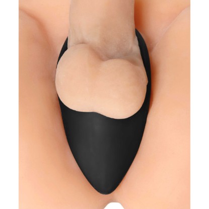 Picture of Taint Teaser Silicone Cock Ring and Taint Stimulator - 2 Inch