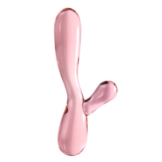 Picture of Sattva Rabbit Style Glass Dildo