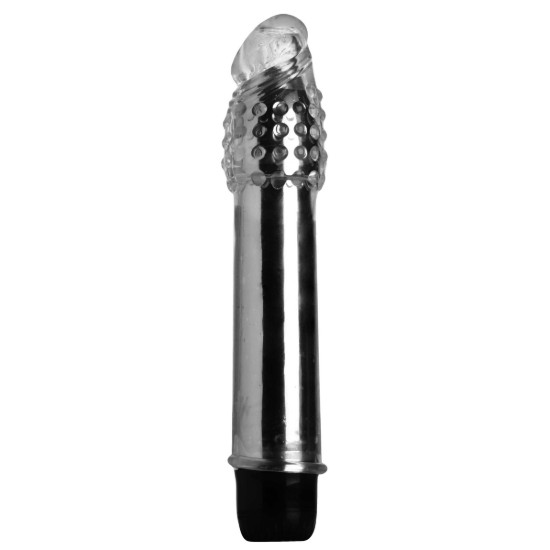 Picture of Thick Stick Clear Textured Penis Extender