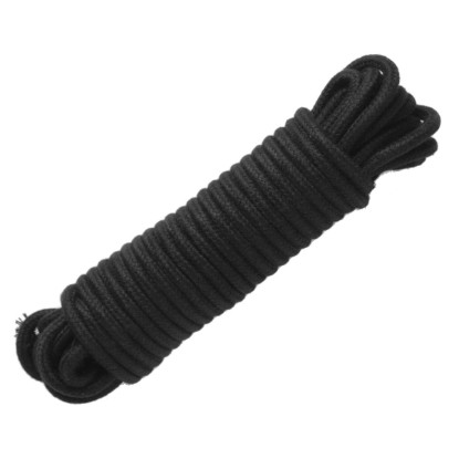 Picture of 32 Foot Cotton Bondage Rope - Black