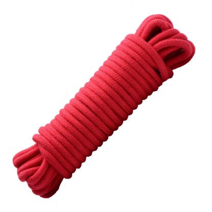 Picture of 32 Foot Cotton Bondage Rope - Red