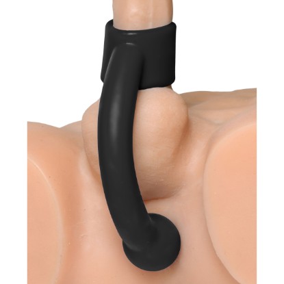 Picture of Silicone Shaft Ring with Flexible Beaded Anal Arm