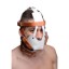 Picture of White and Tan Hospital Style Leather Muzzle