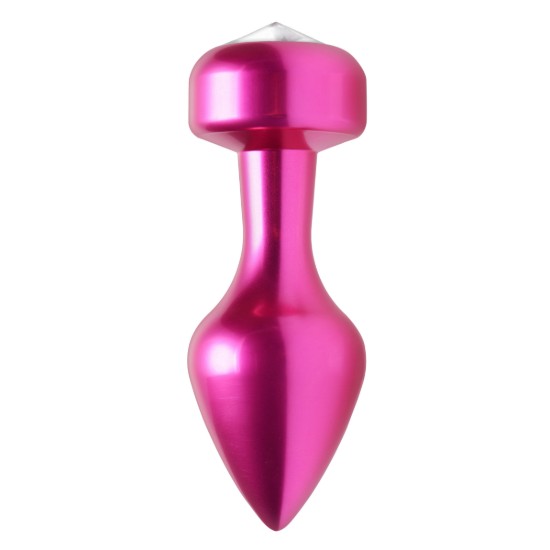 Picture of Solitaire Gem Accented Aluminum Anal Plug