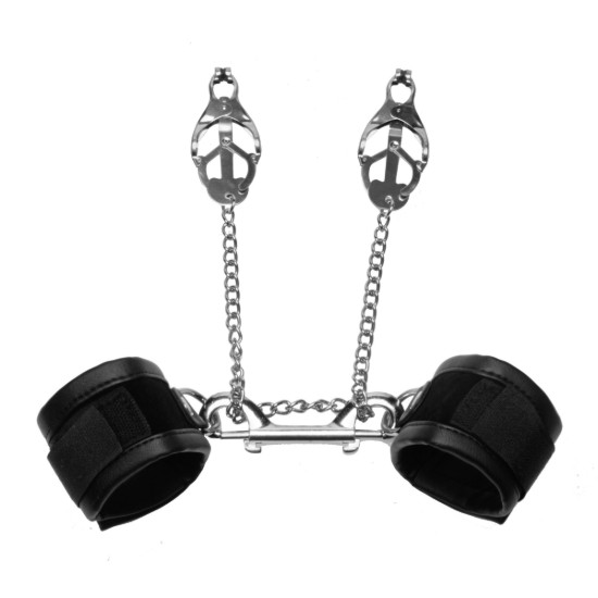 Picture of Cuff to Clamps Bondage Kit