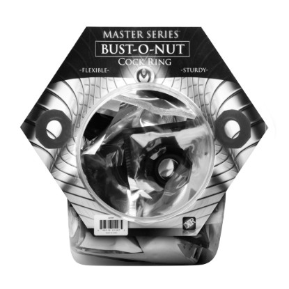 Picture of Bust A Nut Cock Ring Fishbowl Retail Display- 50 Piece Display