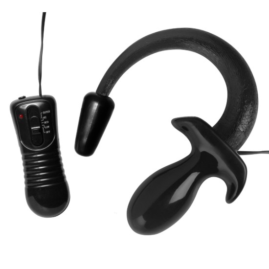 Picture of Vibrating Dog Tail Butt Plug