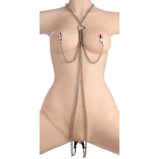 Picture of Collar Nipple and Clit Clamp Set