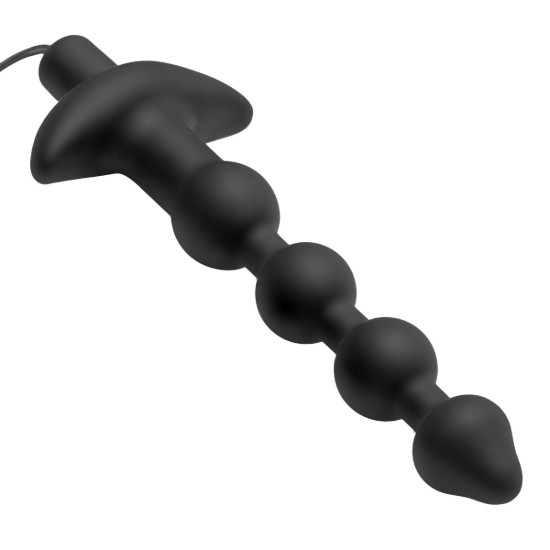 Picture of 7 Speed Silicone Beaded Anal Vibe with Remote