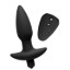 Picture of Jet Black Silicone 7 Mode Remote Anal Plug