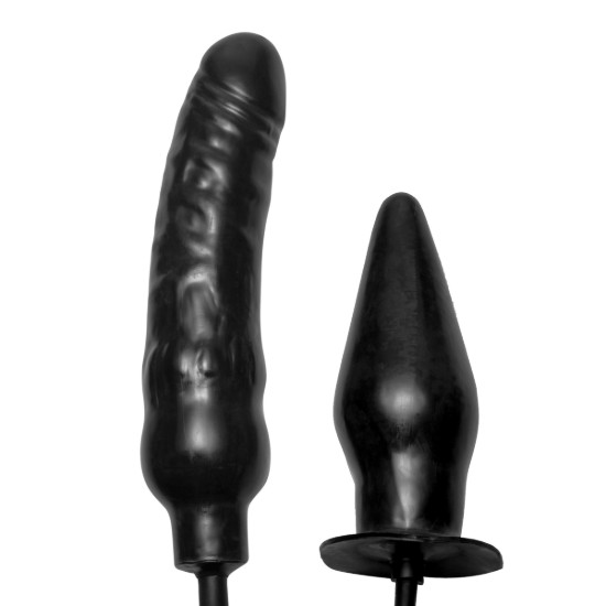 Picture of Deuce Double Penetration Inflatable Dildo and Anal Plug