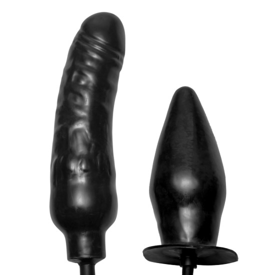 Picture of Deuce Double Penetration Inflatable Dildo and Anal Plug