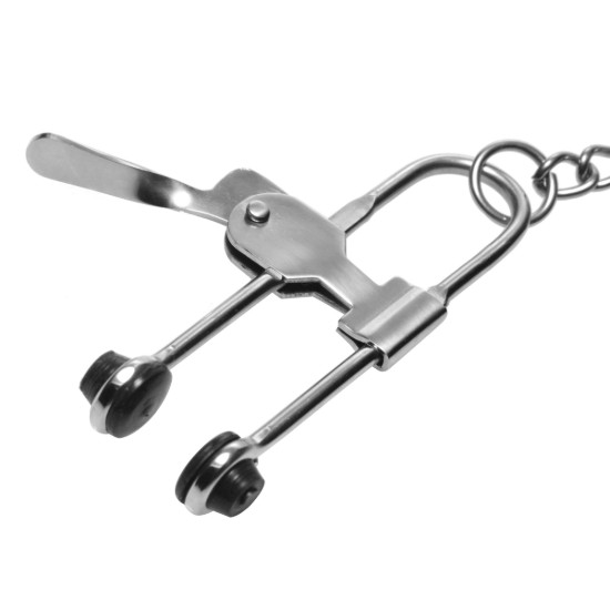 Picture of Intensity Nipple Press Clamps with Chain