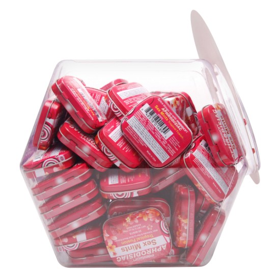 Picture of Tropical Fusion Aphrodisiac Sex Mints Retail Fishbowl Display- 60 Piece Display