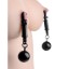 Picture of Black Bomber Nipple Clamps with Ball Weights