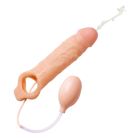 Picture of Realistic Ejaculating Penis Enlargement Sheath- Packaged