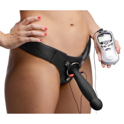 Picture of Onyx Electrosex Strap On Dildo