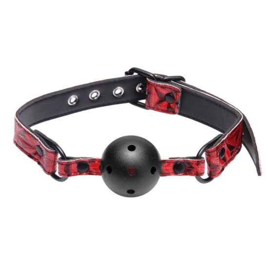 Picture of Crimson Tied Breathable Ball Gag